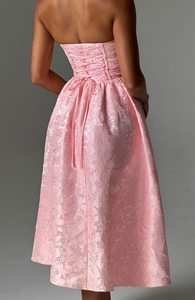 Saoirse Midi Dress - Blush - Image 3