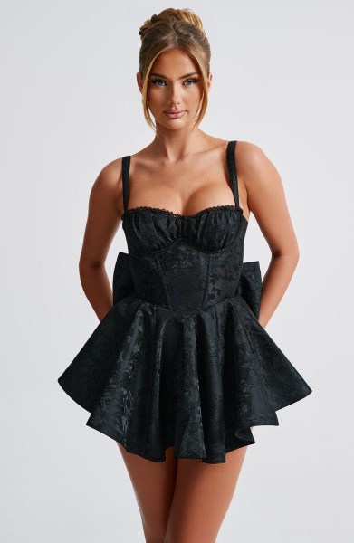 Emelie Playsuit - Black - Image 8