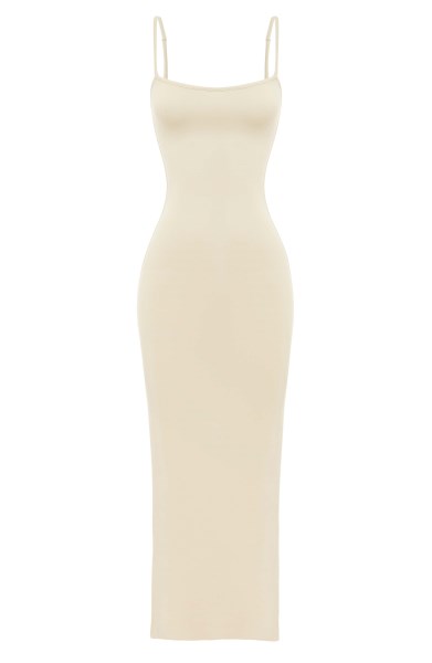 Saskia Maxi Dress - Cream - Image 5